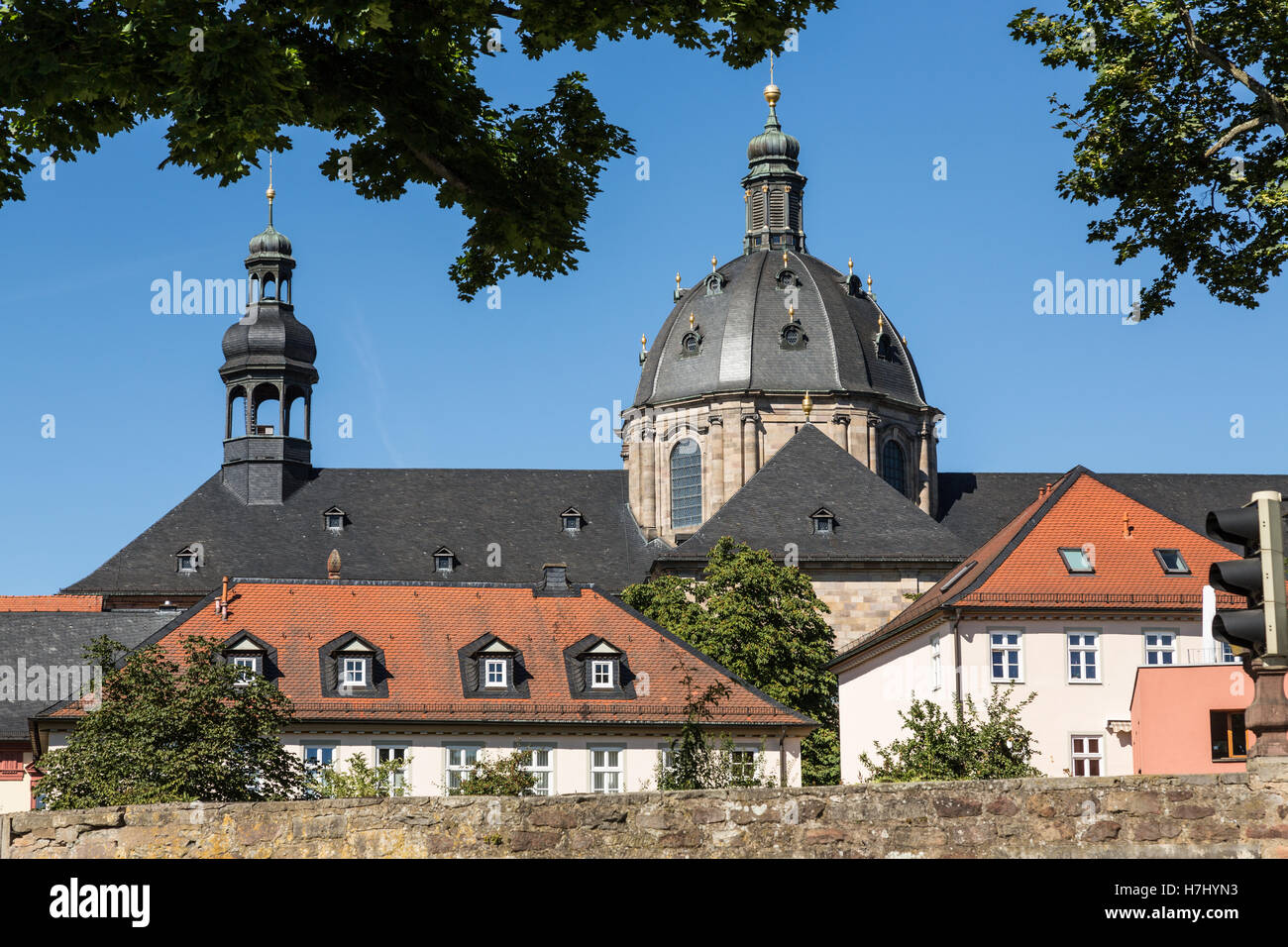 Fulda Cathedral, Dom zu Fulda, 36037 Fulda, Germany, Europe Stock Photo