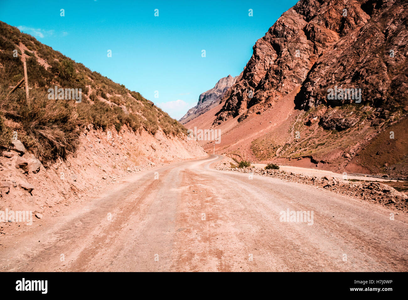 Photo of Mountains and Hills of The Andes Mountains in Santiago, Chile