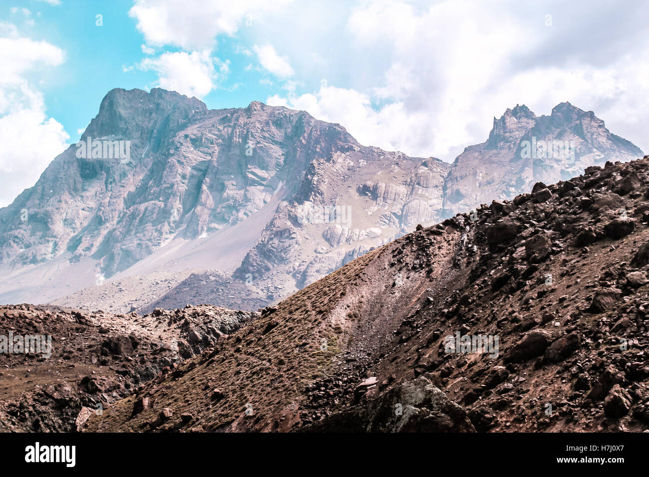 Photo of Mountains and Hills of The Andes Mountains in Santiago, Chile