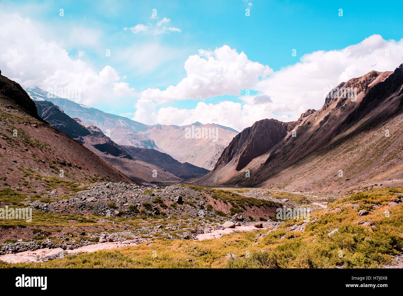 Photo of Mountains and Hills of The Andes Mountains in Santiago, Chile