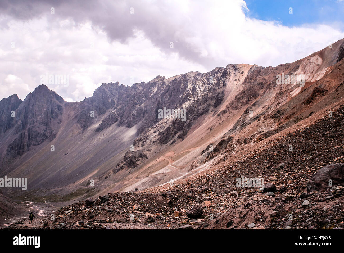 Photo of Mountains and Hills of The Andes Mountains in Santiago, Chile