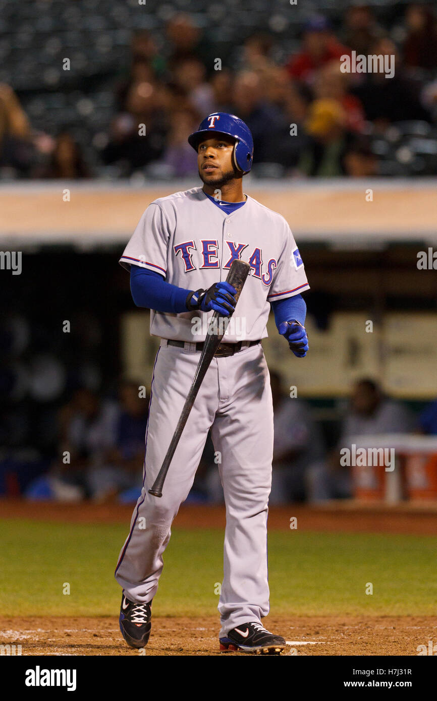 June 23, 2019: Texas Rangers shortstop Elvis Andrus #1 forces out