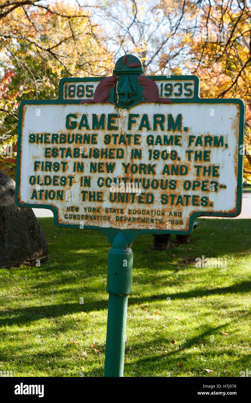 GAME FARM 18851935 Sherburne State Game Farm, established in 1909. The