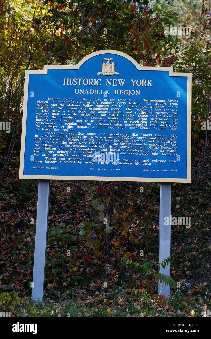 HISTORIC NEW YORK UNADILLA REGION Indians living in the valleys of the