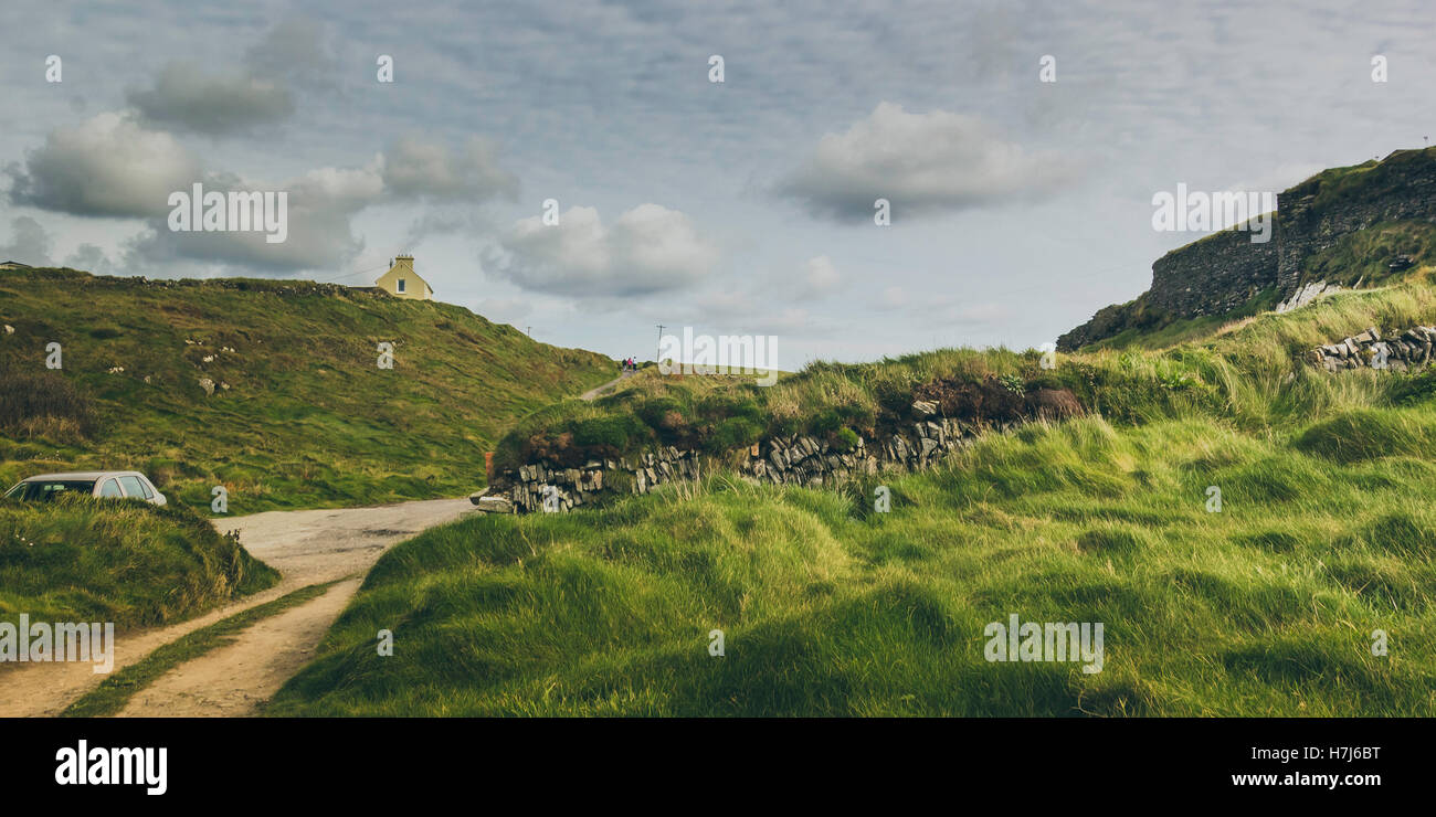 Rural dirt path winding hi res stock photography and images Alamy