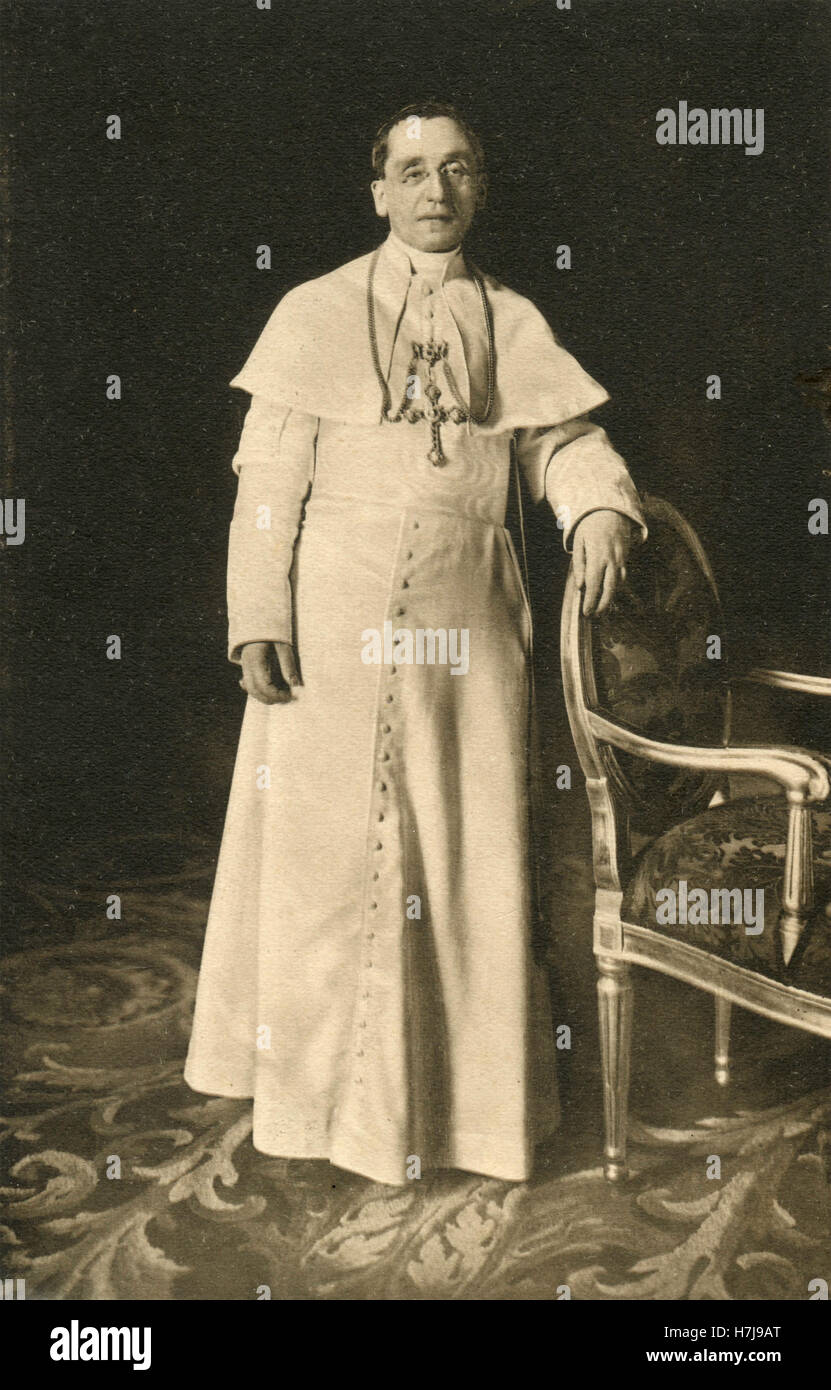 Pope Pius XII, The Vatican Stock Photo
