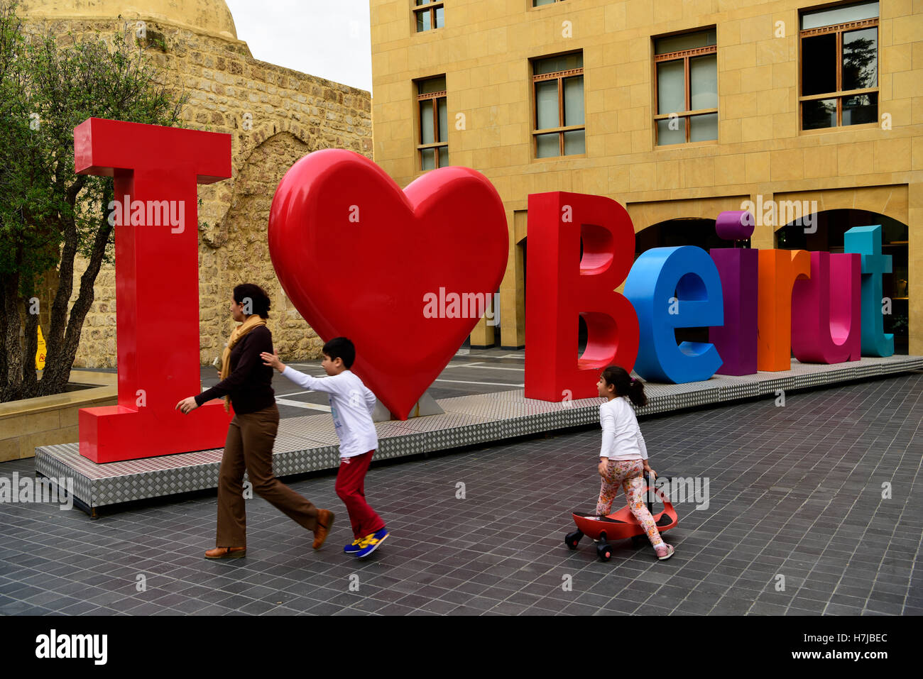 Brescia - Italia. February 15, 2023: Light is Life (Festa delle Luci A2A),  illuminated installation Sign with male voice sound by Vendel & de Wolf  Stock Photo - Alamy