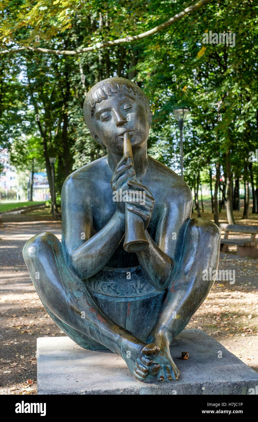 Statue flute player hires stock photography and images Alamy