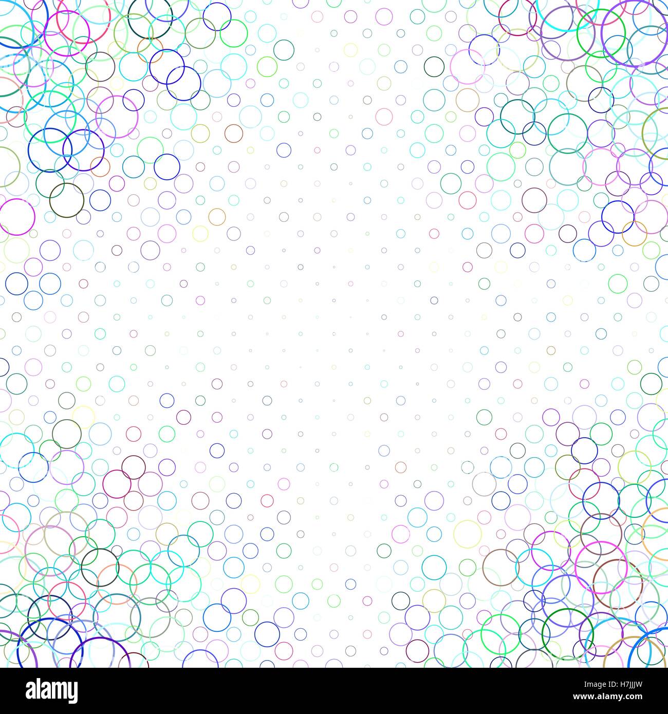Multicolor abstract circle pattern background Stock Vector Image & Art