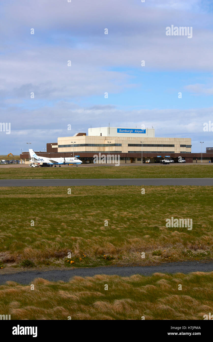 Sumburgh airport hi-res stock photography and images - Alamy