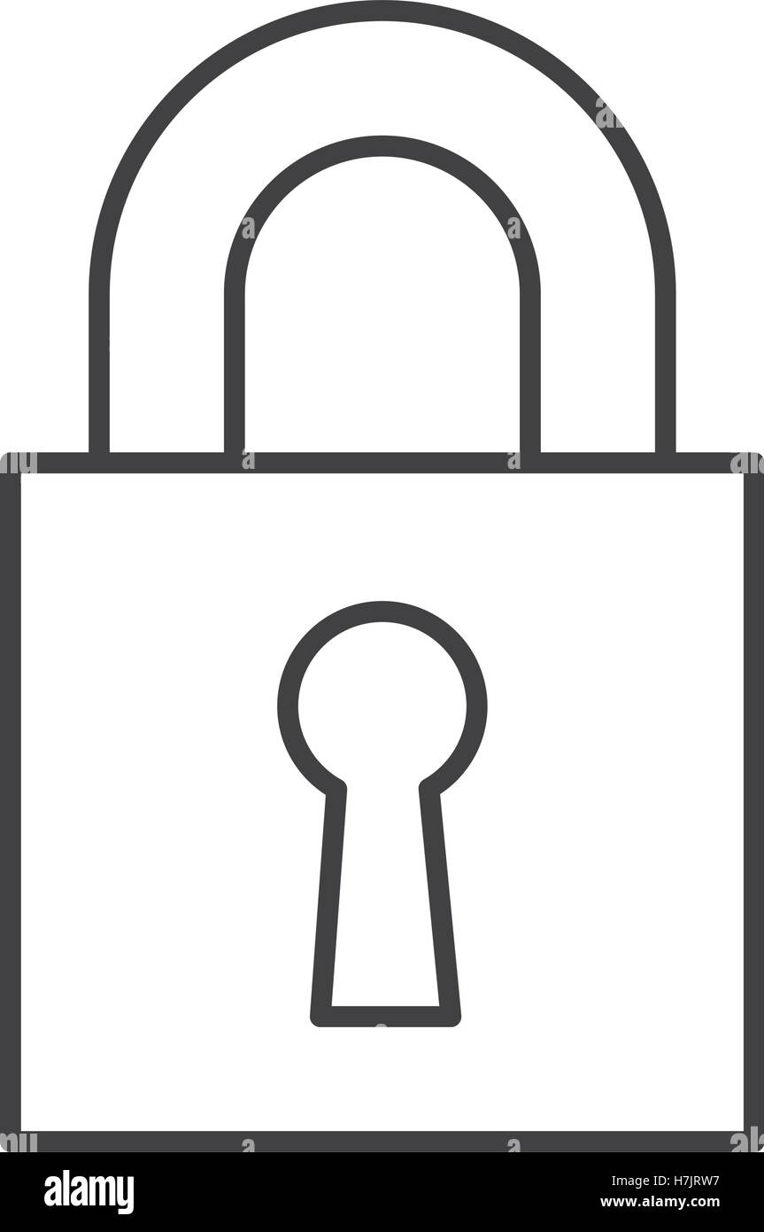 safe secure padlock isolated icon vector illustration design Stock ...