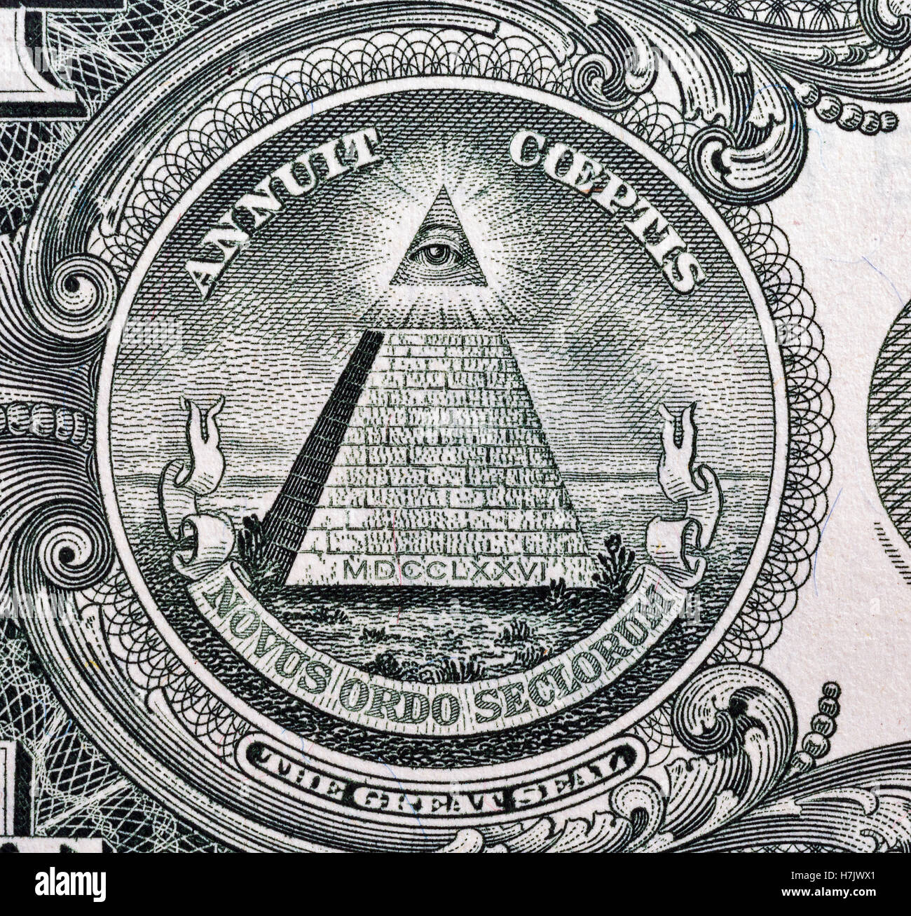 All Seeing Eye Dollar Bill