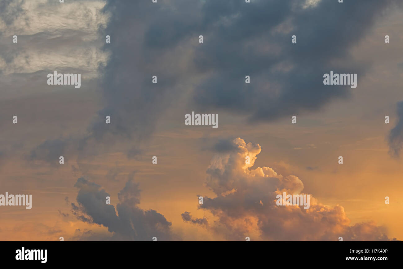 Sky cloud background Stock Photo