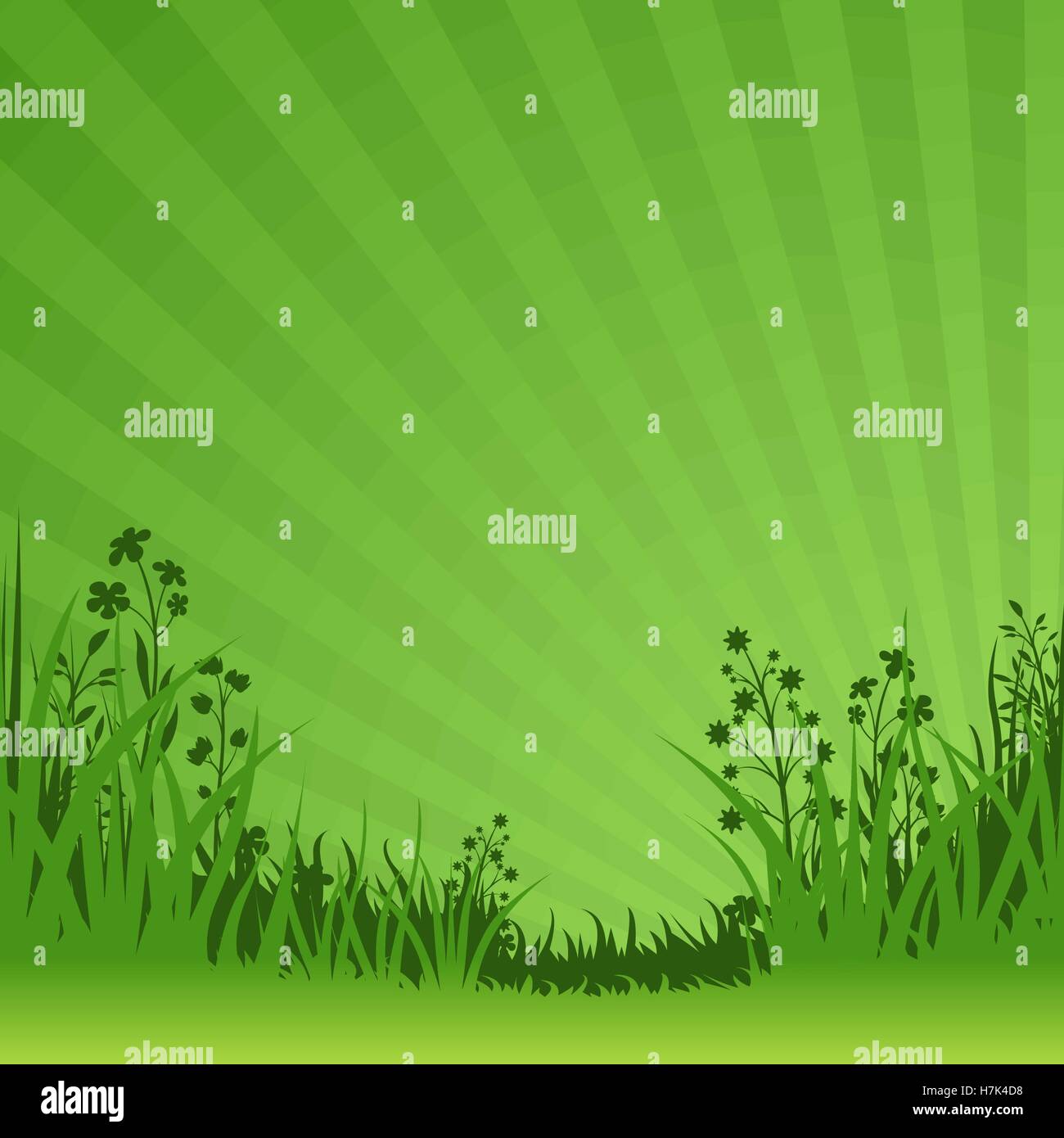 Green Nature Background Stock Vector Image & Art - Alamy