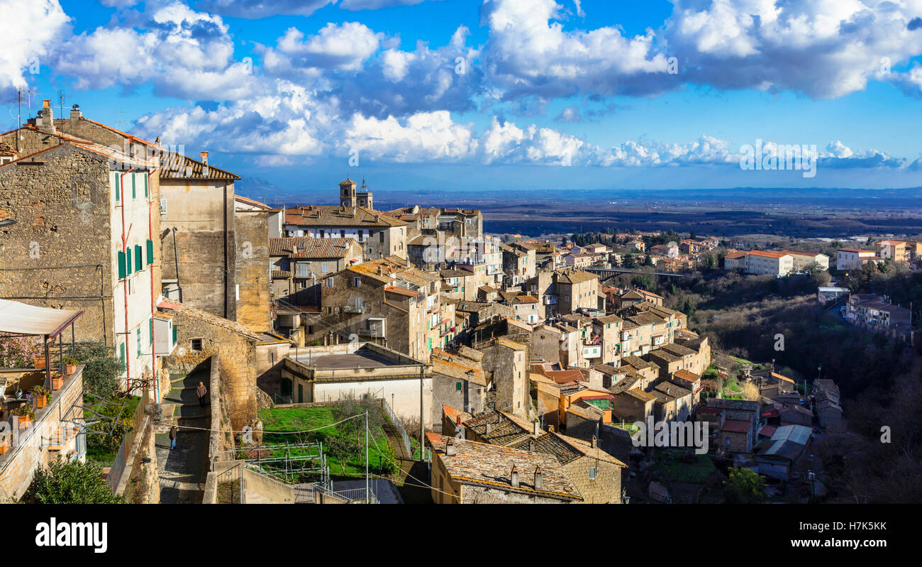 Medieval villages of Italy  borgo Caprarola, Viterbo provice, Lazio