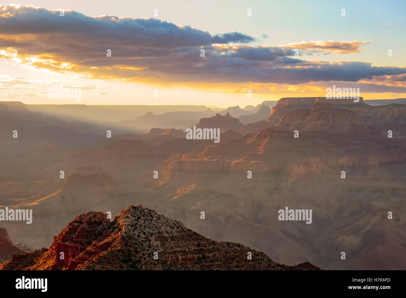 Gold canyon sunrise hi-res stock photography and images - Alamy