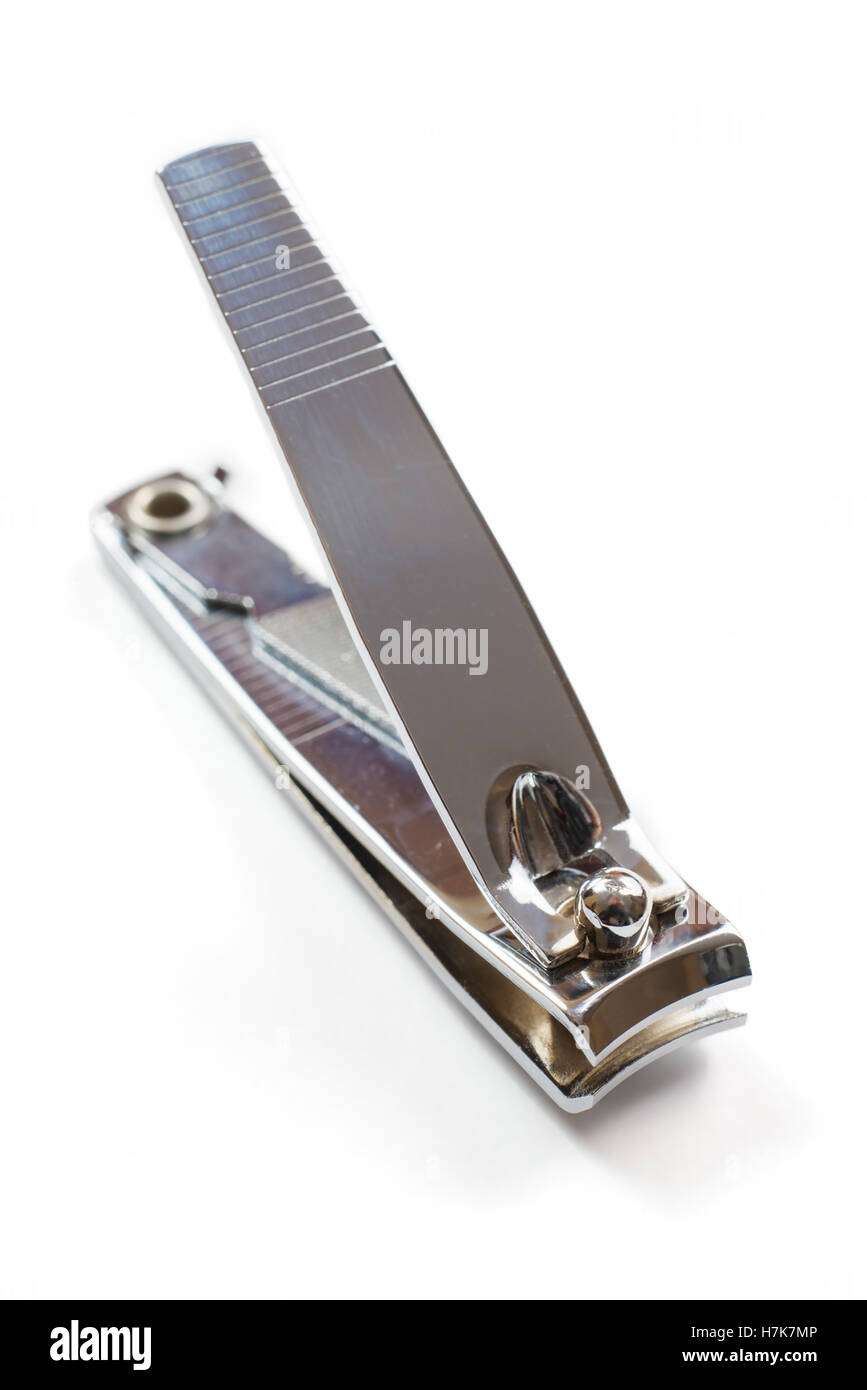 nail clippers isolated on white background Stock Photo Alamy