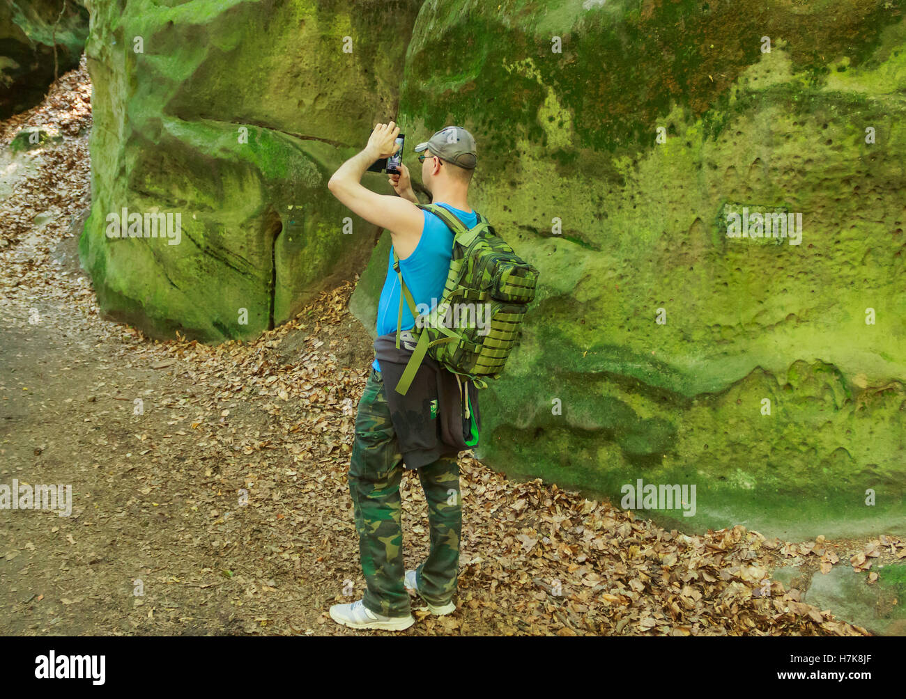 Standing in nature hi-res stock photography and images - Alamy