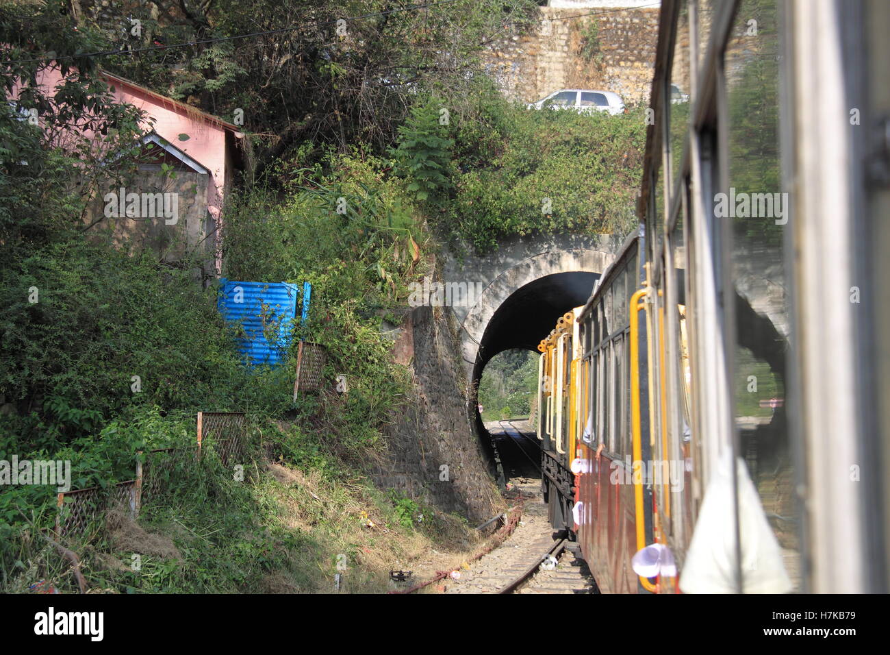 Tunnel at Solan, Kalka-Shimla Railway, Himachal Pradesh, India, Indian  subcontinent, South Asia Stock Photo - Alamy