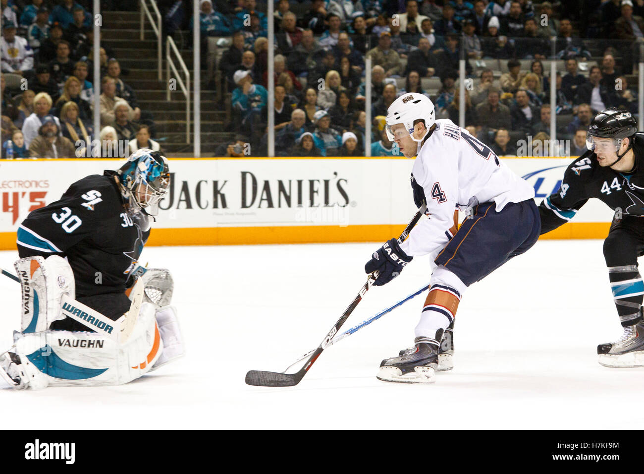Edmonton oilers left wing taylor hi-res stock photography and