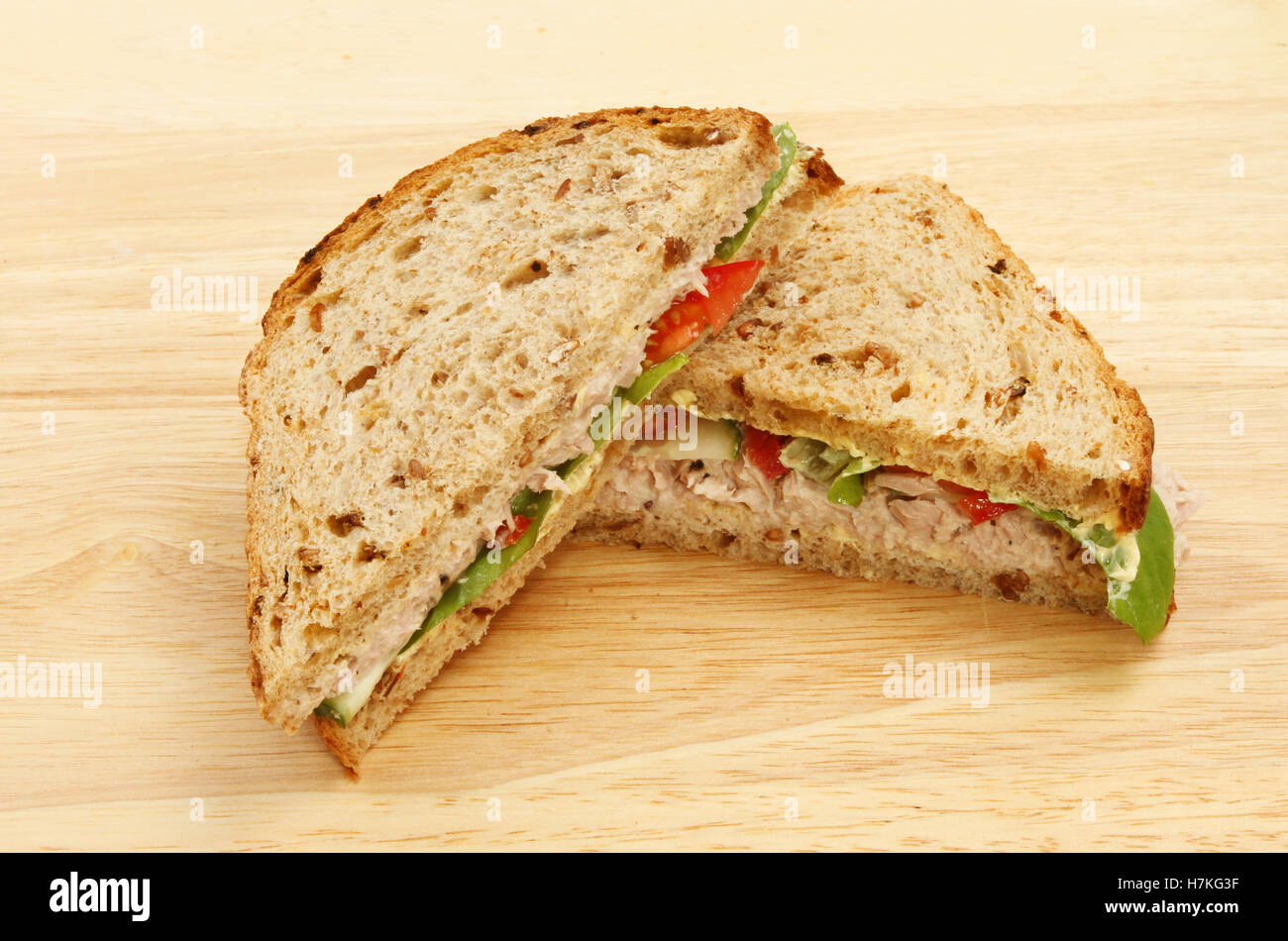 Tuna And Cucumber Sandwich High Resolution Stock Photography And Images Alamy