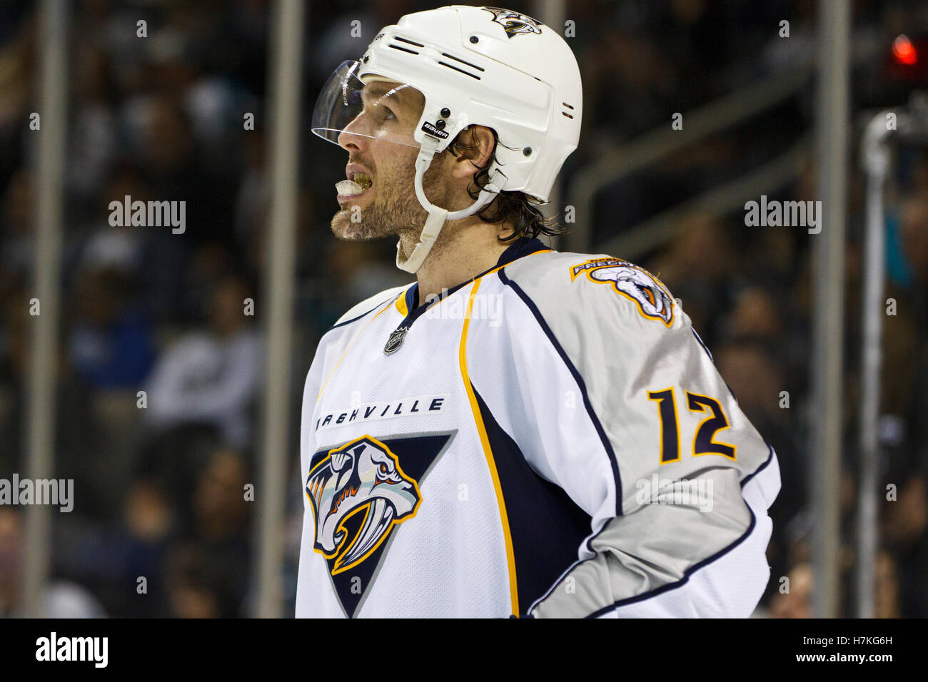 Mike fisher hockey hi-res stock photography and images - Alamy