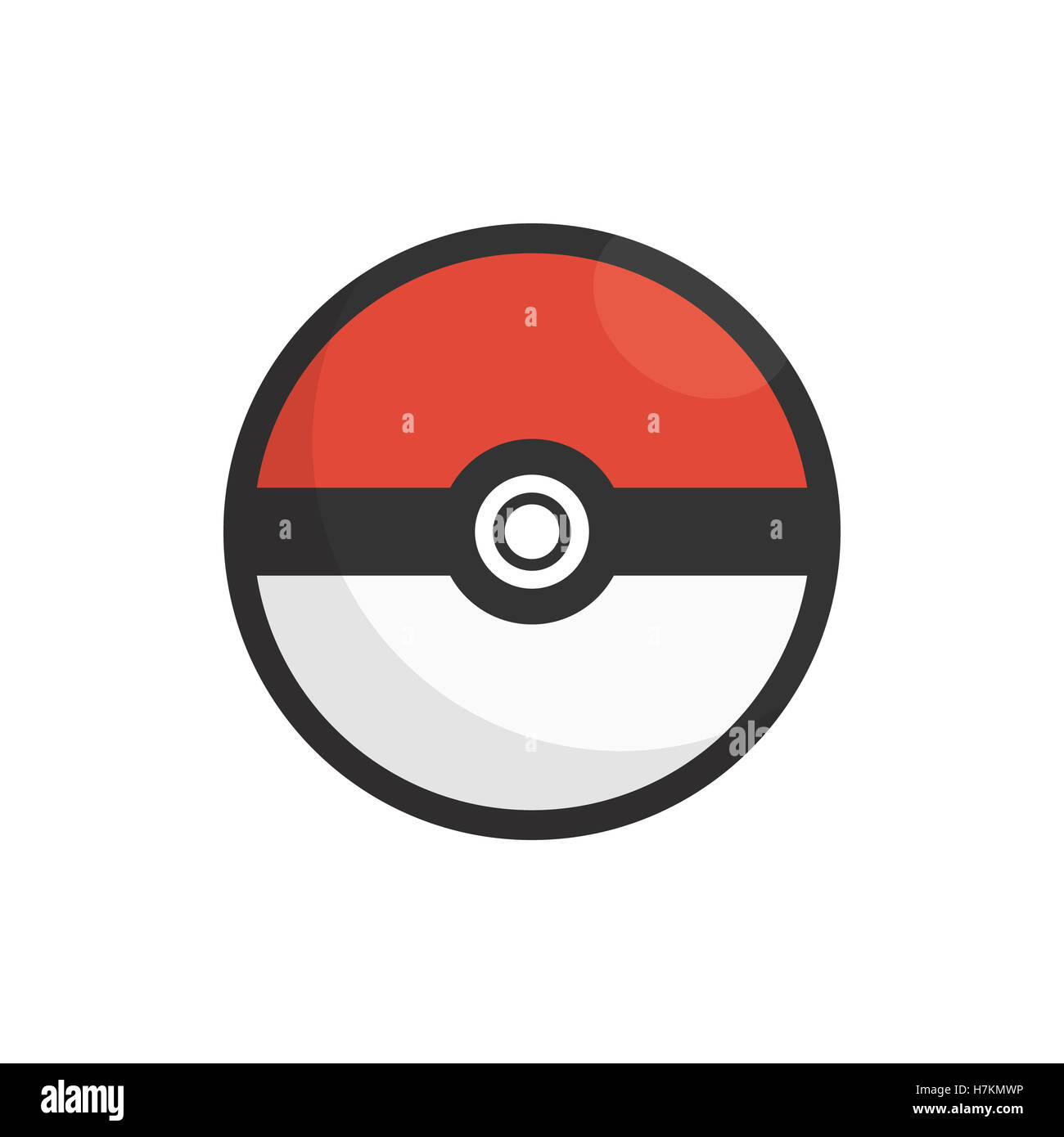 ícone De Cadeia De Teclas De Bolas Pokemon Ilustração do Vetor - Ilustração  de pokemon, telefone: 262388094