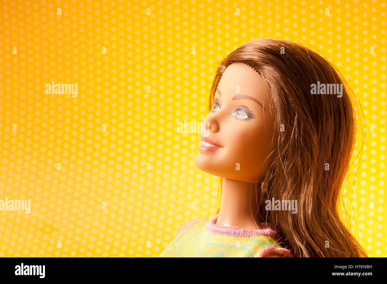 Barbie doll brunette Stock Photo - Alamy