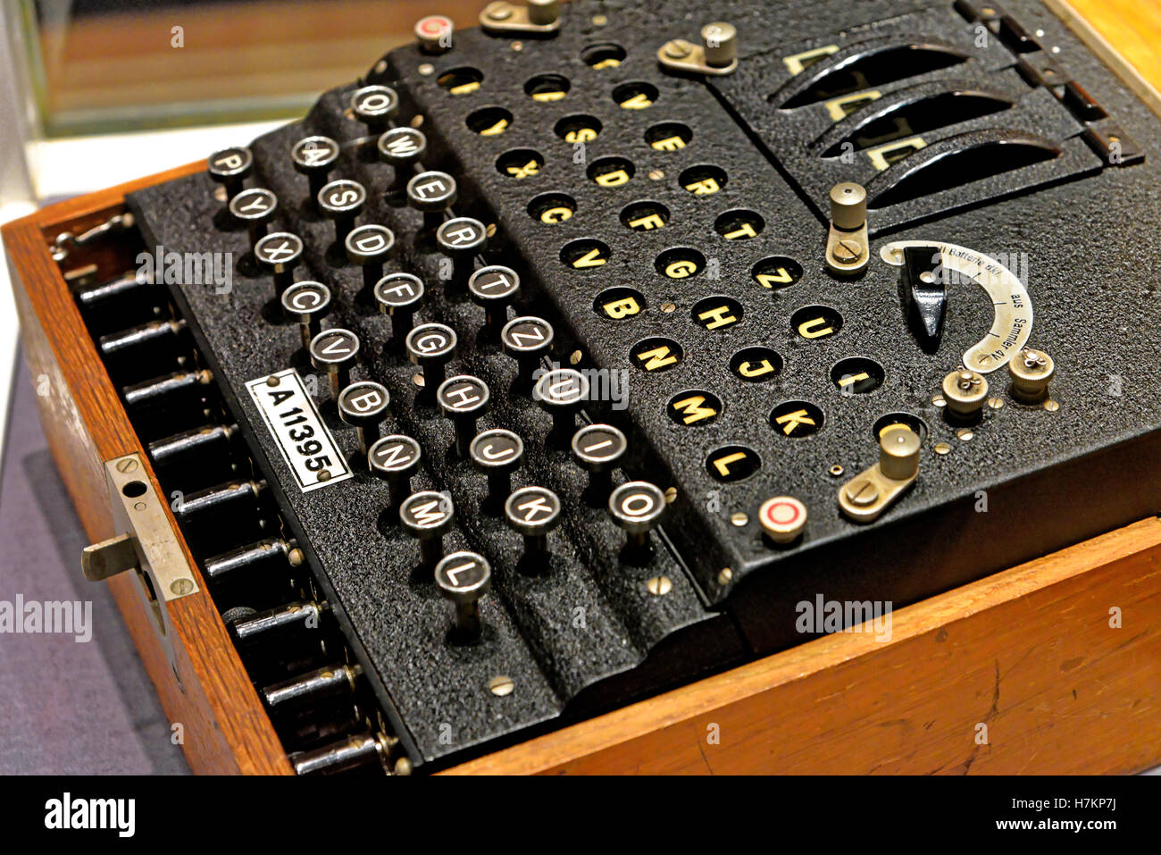 German WWII coding machine found on