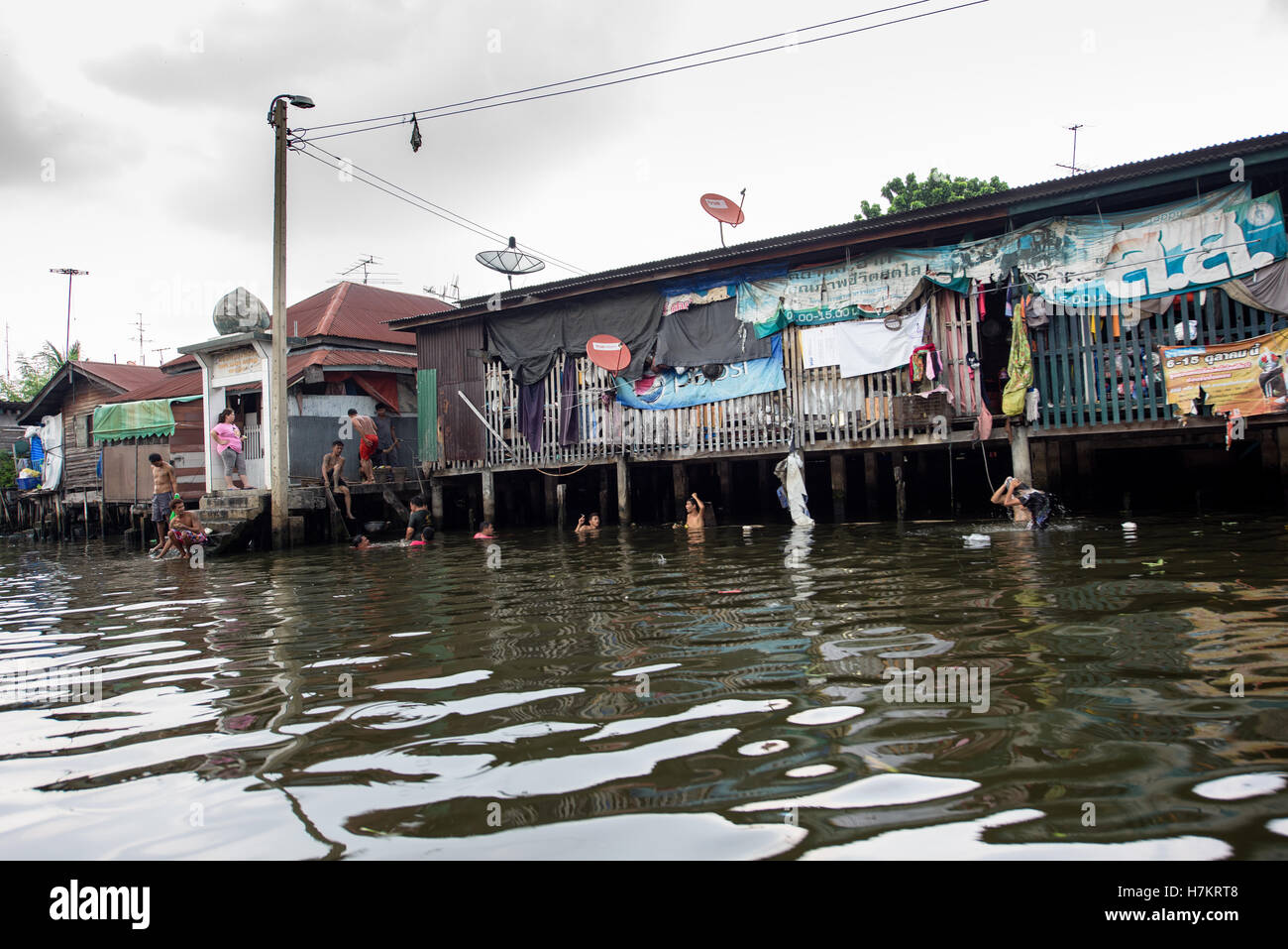 Chao Phraya River in Bangkok Thailand Stock Photo - Alamy