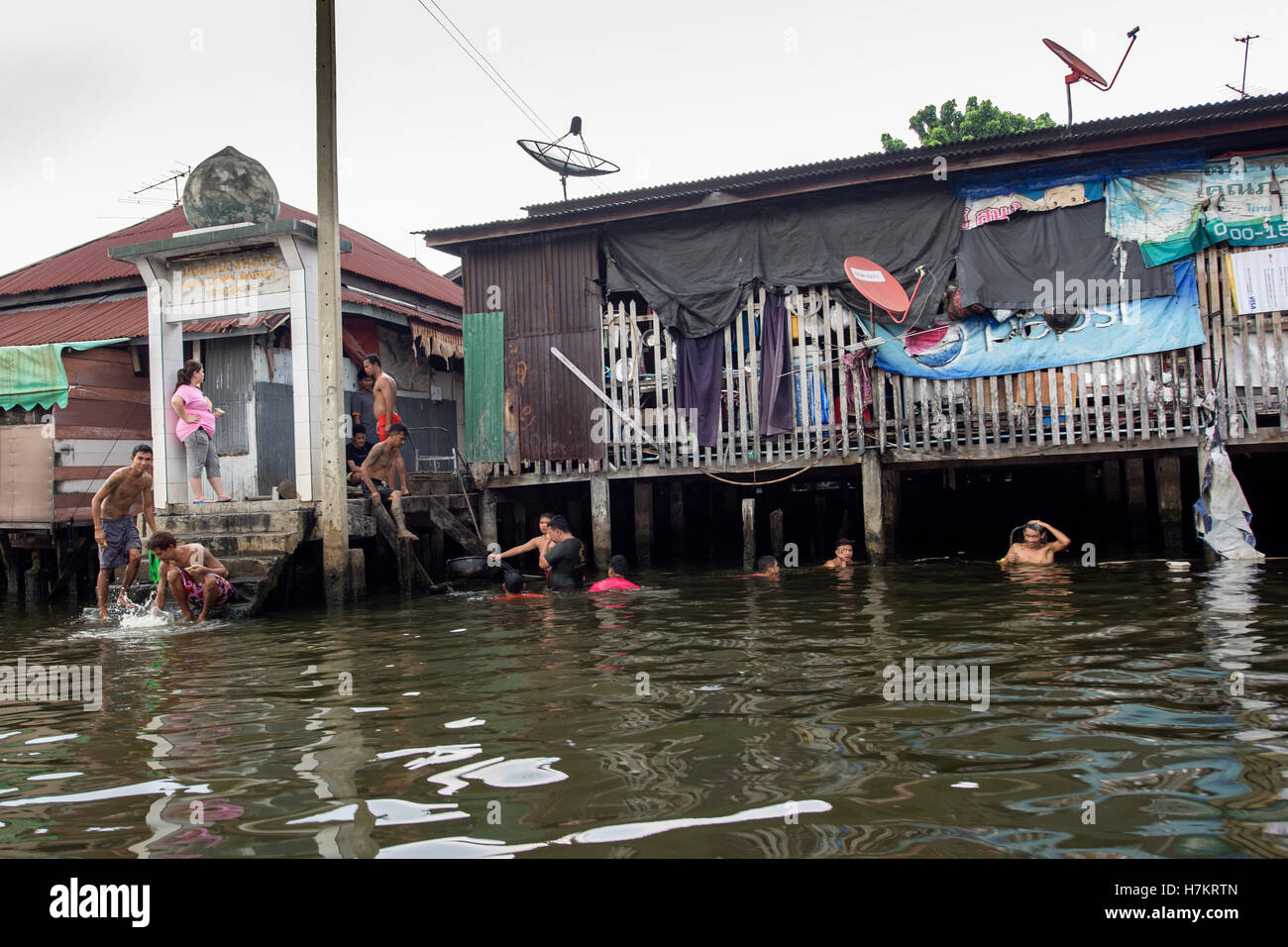 Chao Phraya River in Bangkok Thailand Stock Photo - Alamy