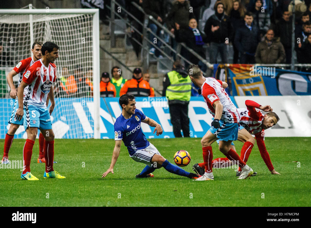 Oviedo, Asturias, Spain. 06th Nov, 2016. Carlos Tartiere stadium