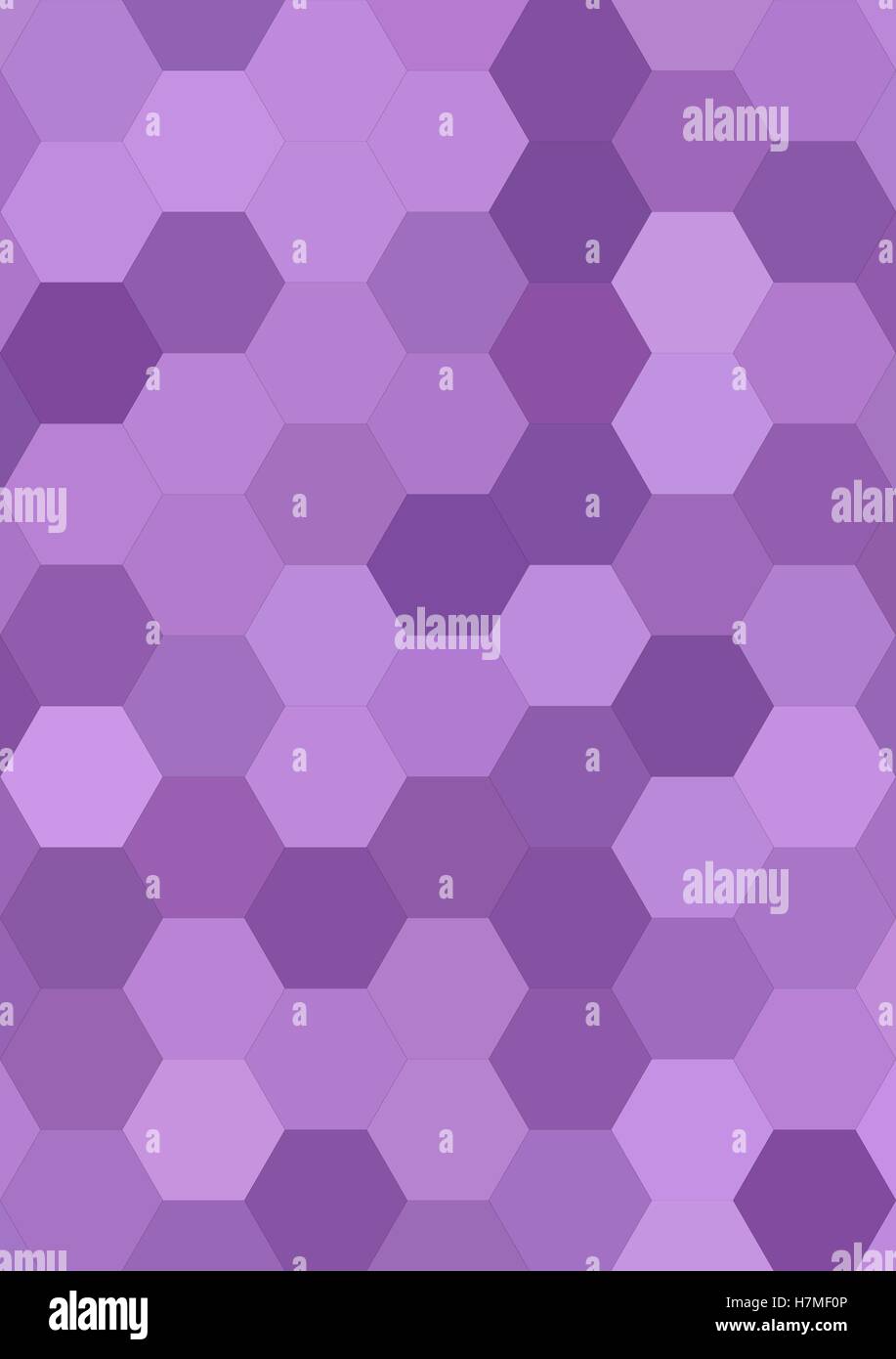 Purple abstract hexagonal honey comb background Stock Vector Image ...