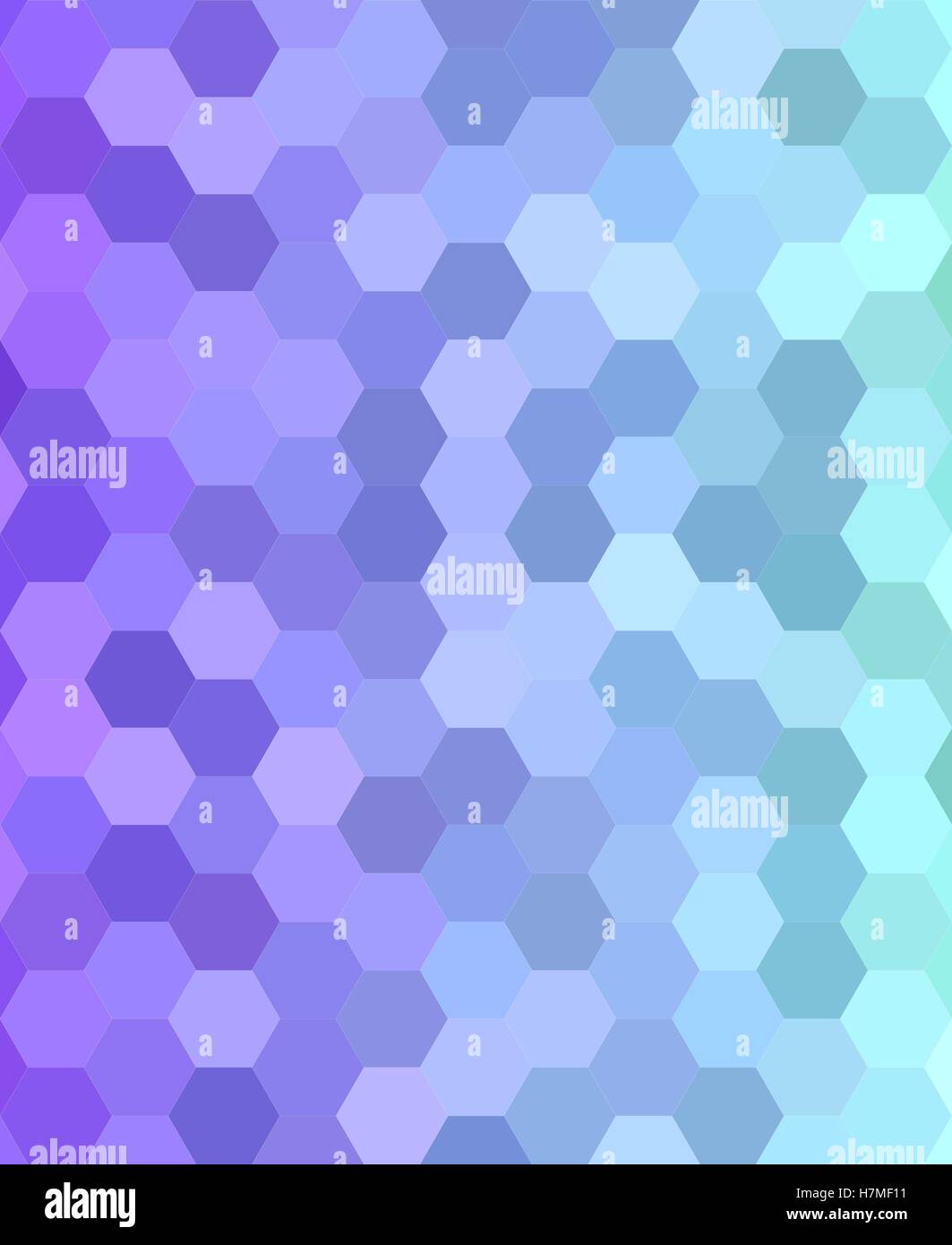 Abstract hexagonal tile mosaic background design Stock Vector Image ...