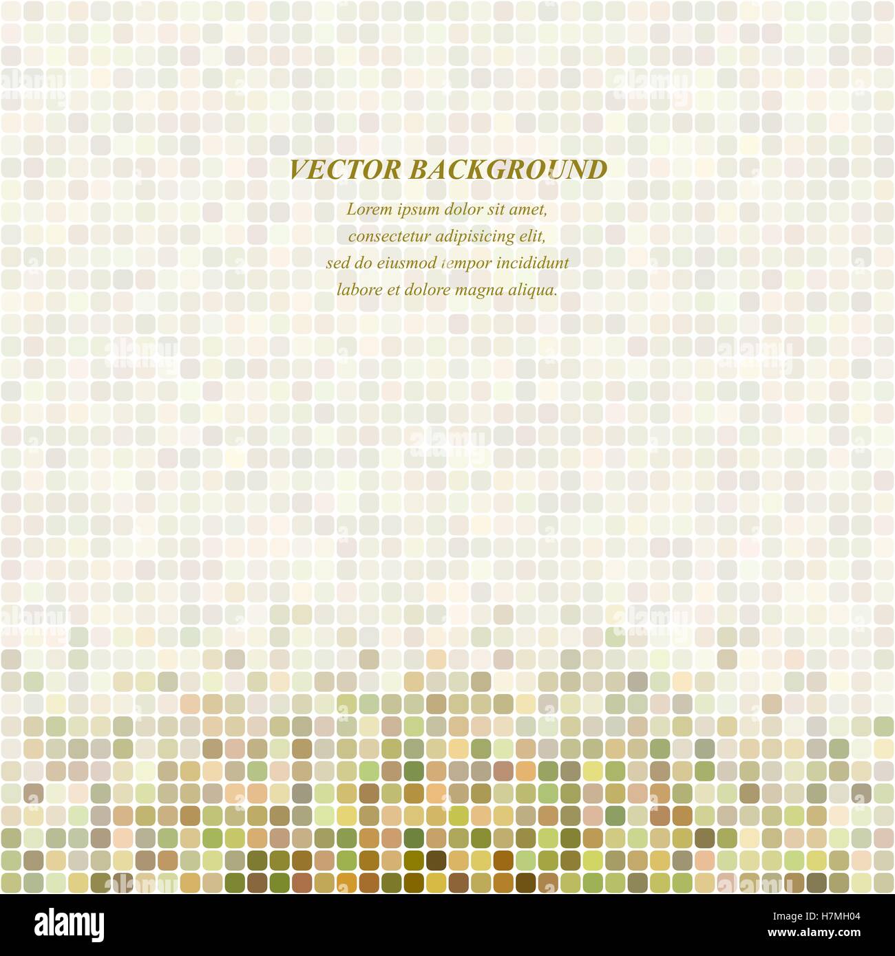 Color square mosaic background design template Stock Vector Image & Art ...