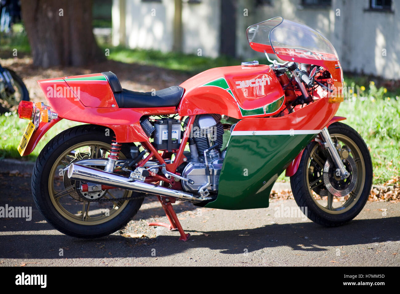 Ducati 900 Mike Hailwood Replica motorcycle Stock Photo