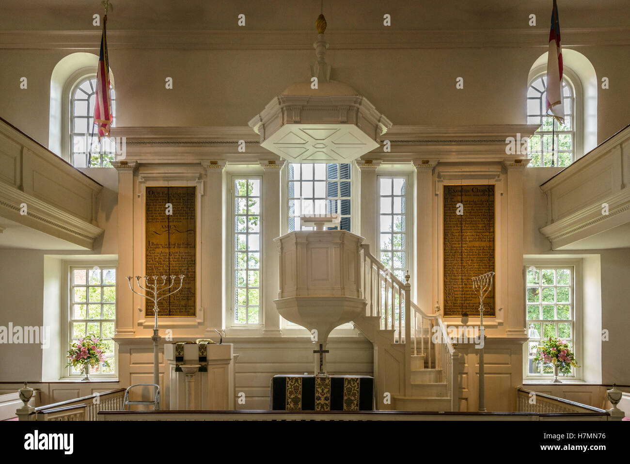 Virginia old town alexandria christ church hires stock photography and