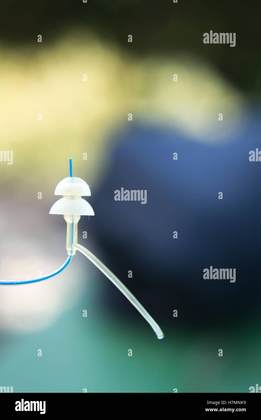 Modern digital hearing aid device for deaf and hard of hearing patients