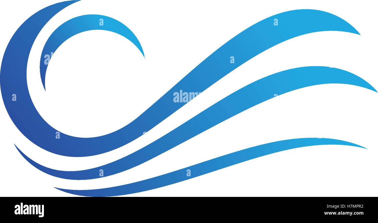 water wave vector illustration design Stock Vector Image & Art - Alamy