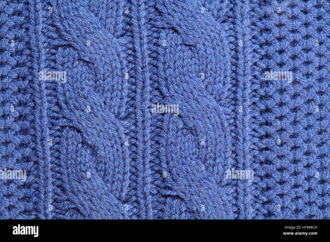 Unusual abstract blue knitted background and texture Stock Photo - Alamy