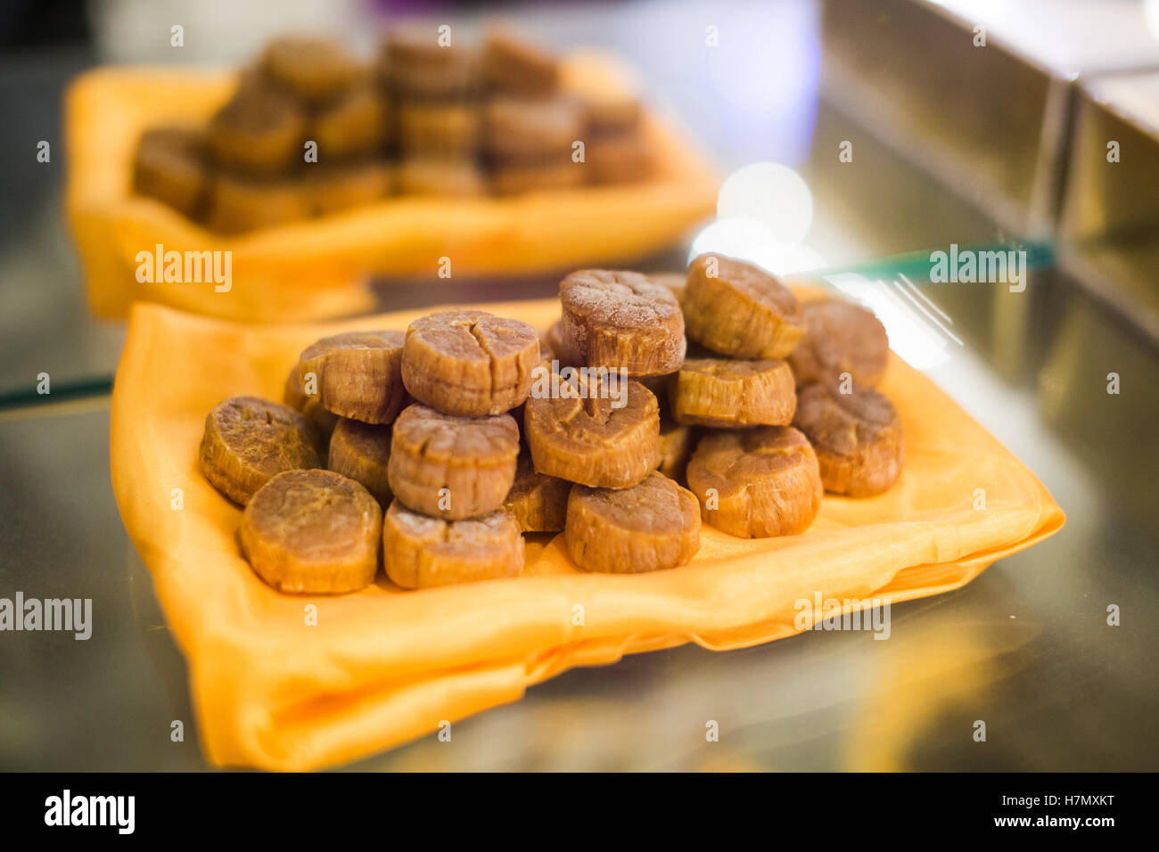 chinese dried scallop conpoy Stock Photo Alamy