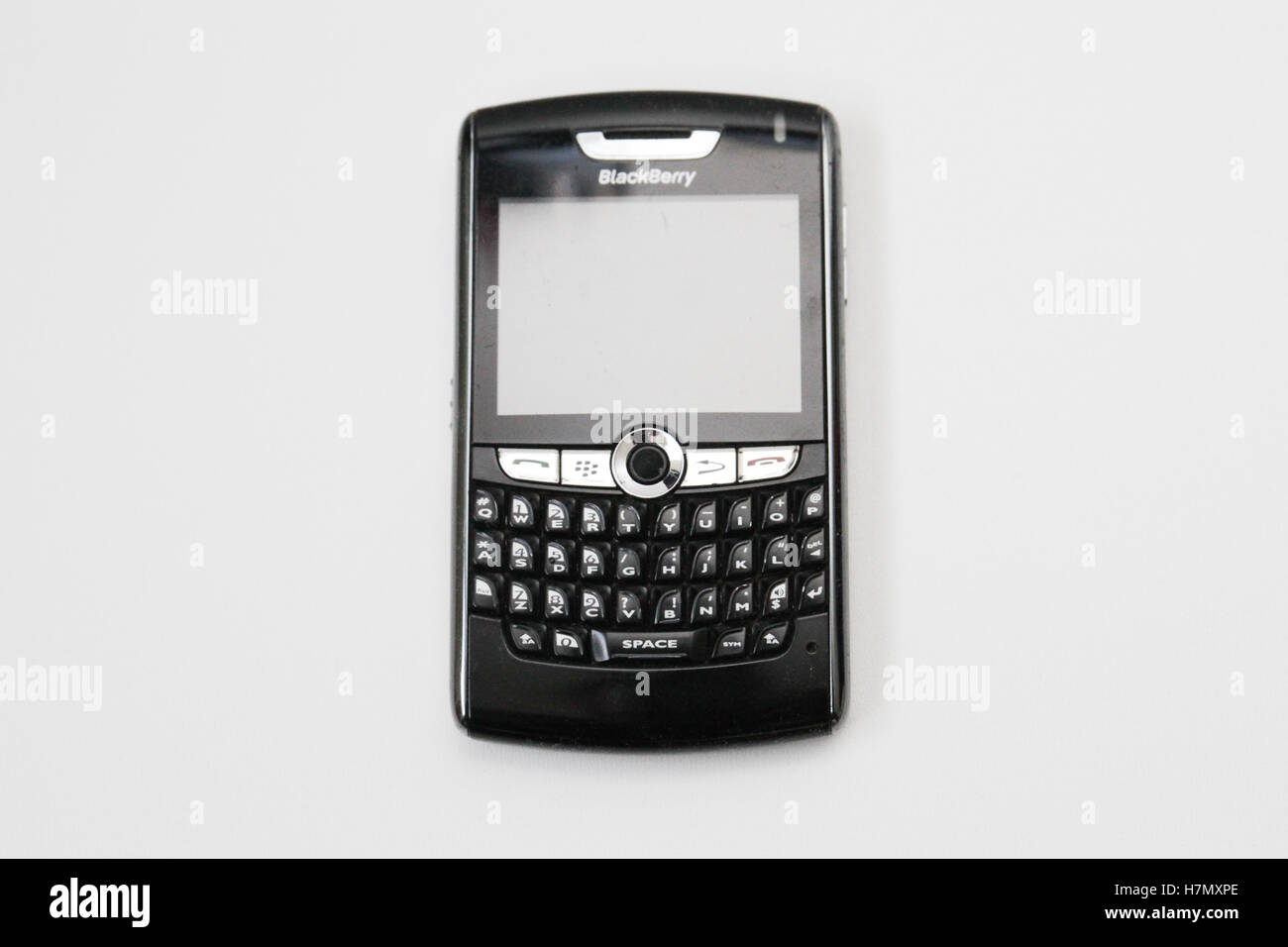 blackberry phone model 8800 Stock Photo