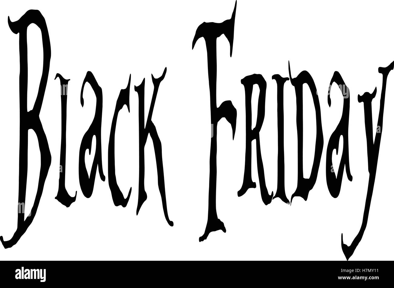 Black friday Sign Stock Vector Image & Art Alamy