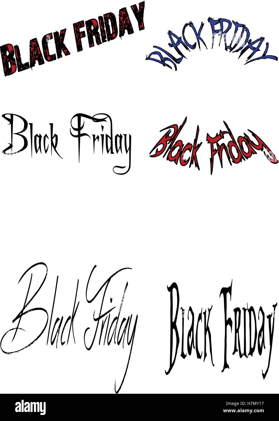 Black friday Sign Stock Vector Image & Art Alamy