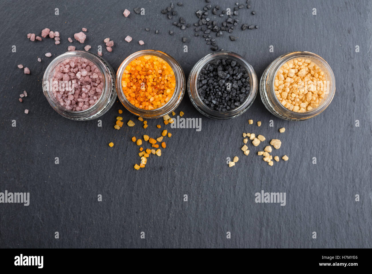 Close-up of salt grains Stock Photo - Alamy