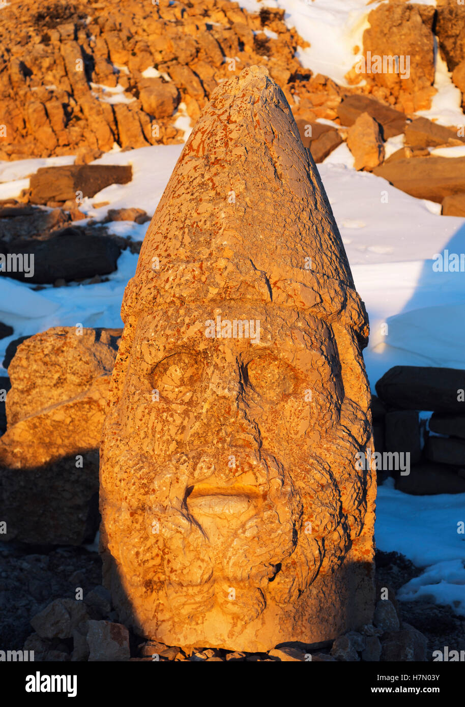 Turkey, Eastern Anatolia, Nemrut Dagi (Mount Nemrut), UNESCO, Antiochos