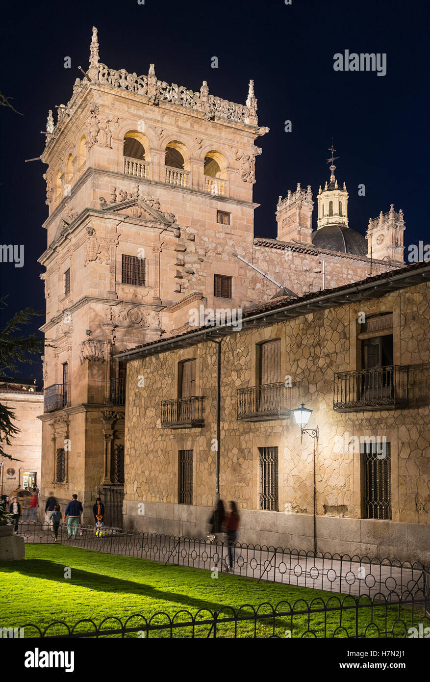The Palacio de Monterrey  Salamanca, Spain. Stock Photo
