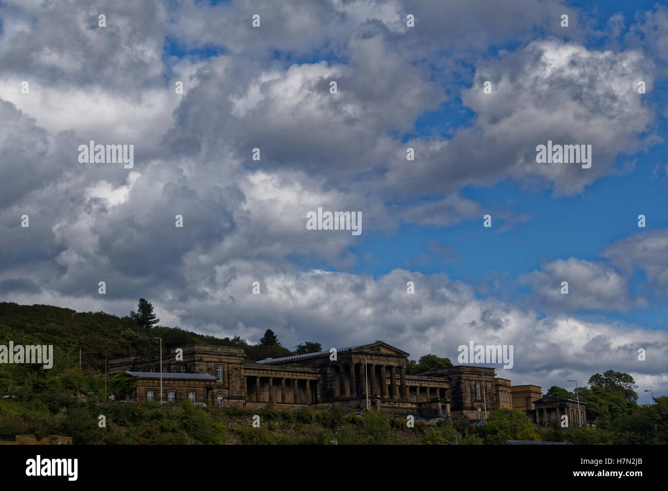 Calton Hill Edinburgh Stock Photo