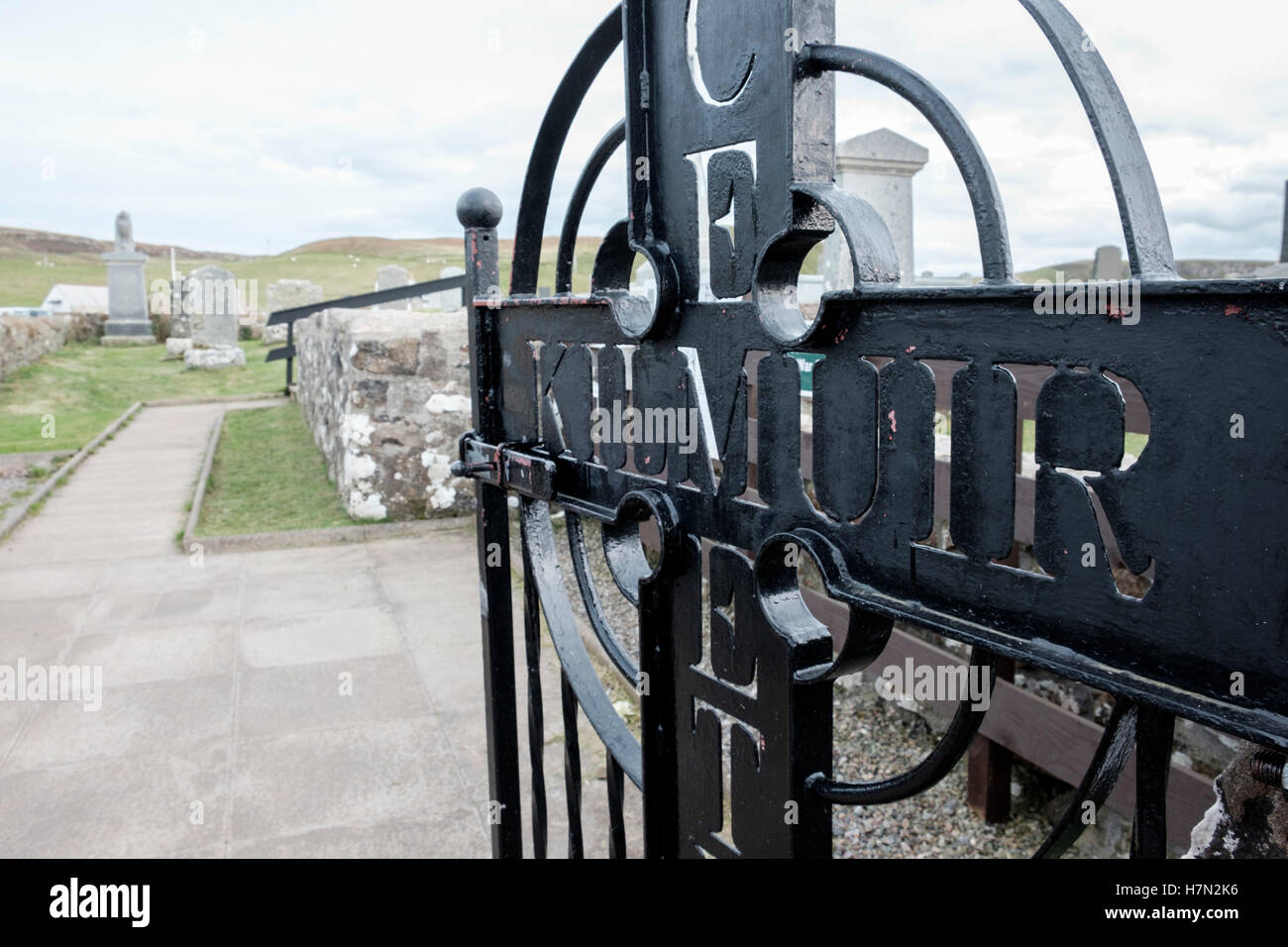 Kilmuir Graveyard, Isle of Skye, Trotternish, Scotland Stock Photo Alamy