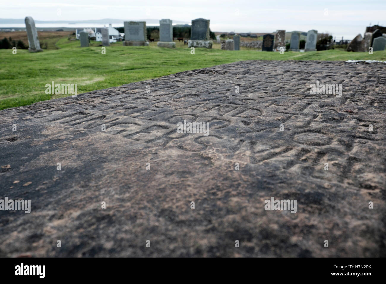 Kilmuir Graveyard, Isle of Skye, Trotternish, Scotland Stock Photo Alamy